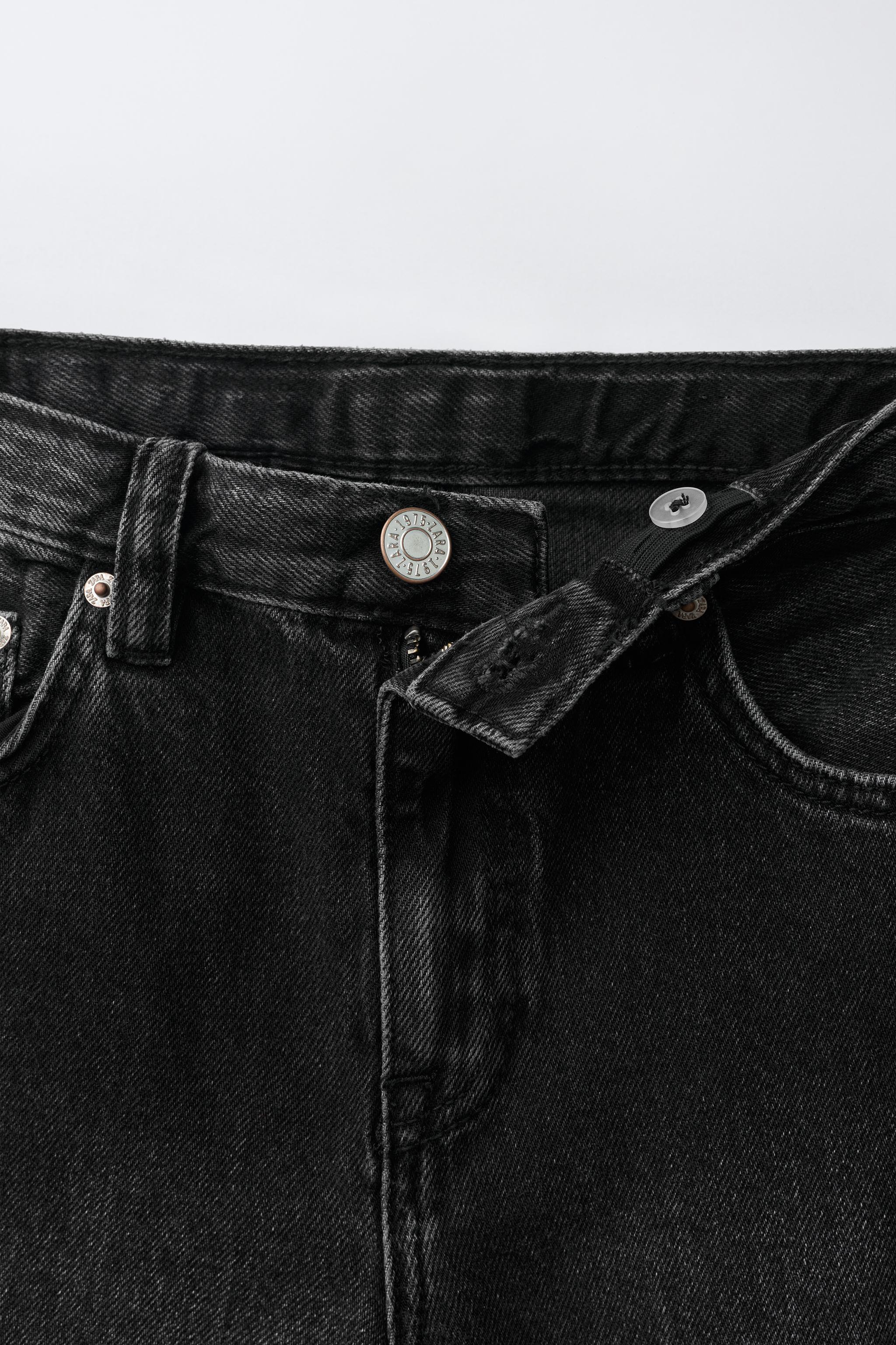 RAW HEM FLARE JEANS